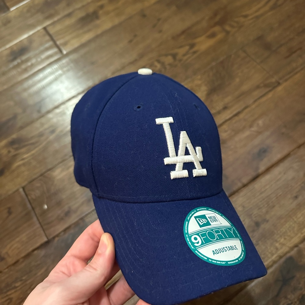 New Era Navy Blue 9FORTY Cap with White Logo